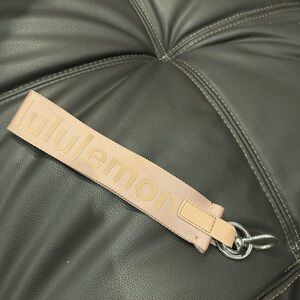 Lululemon Pink Keychain